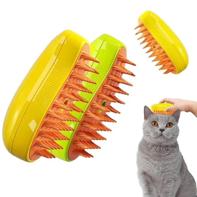2-in-1 Antistatic Spray Pet Brush