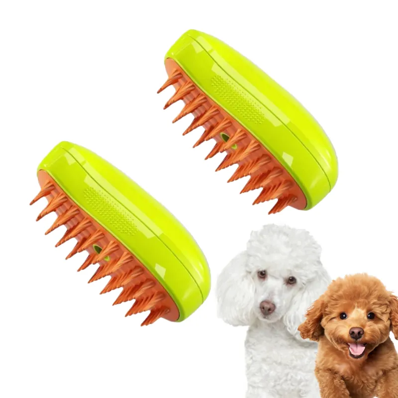 2-in-1 Antistatic Spray Pet Brush