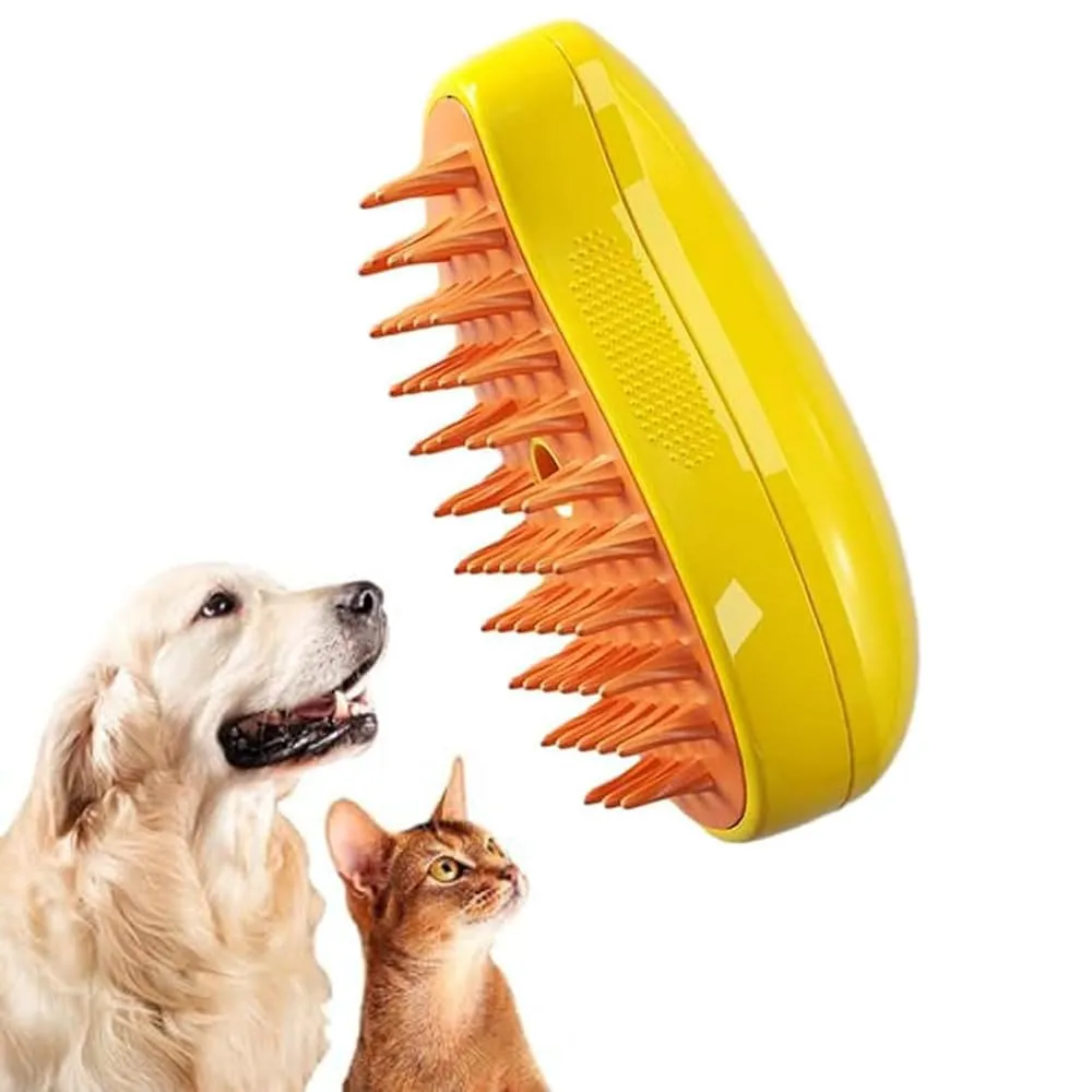 2-in-1 Antistatic Spray Pet Brush