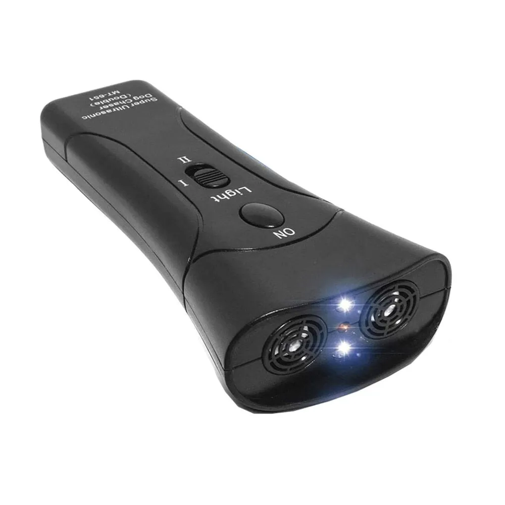 3-In-1 LED Ultrasonic Dog Repeller & Anti-Barking Training Device