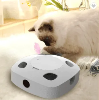 Electric Feather Cat Stick Toy
