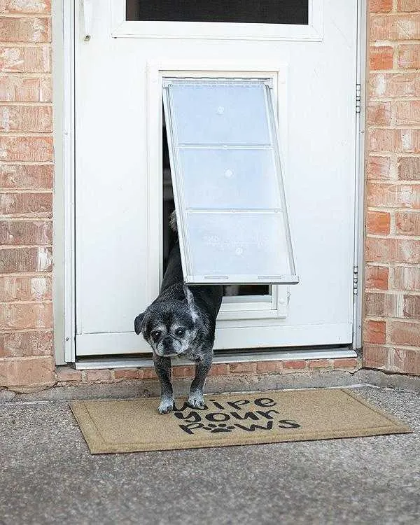 Endura Flap E2 Single Flap Pet Door for Thin Doors