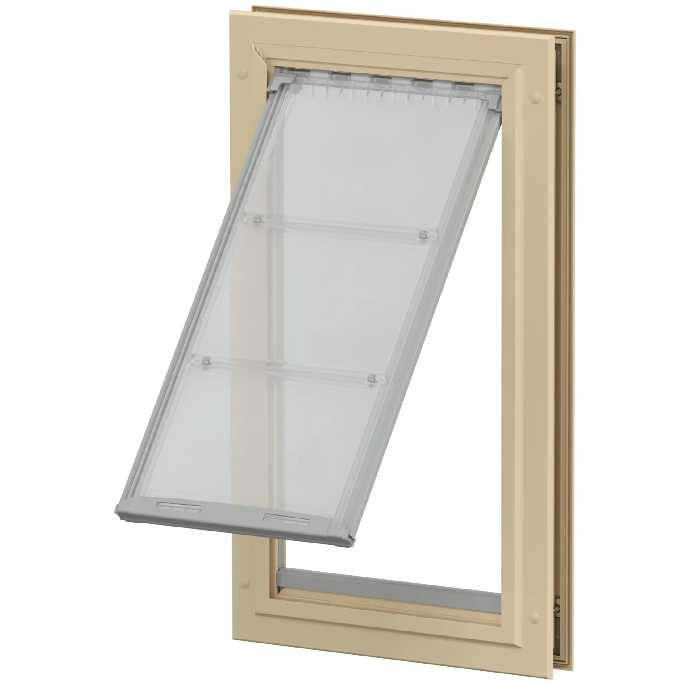 Endura Flap E2 Single Flap Pet Door for Thin Doors