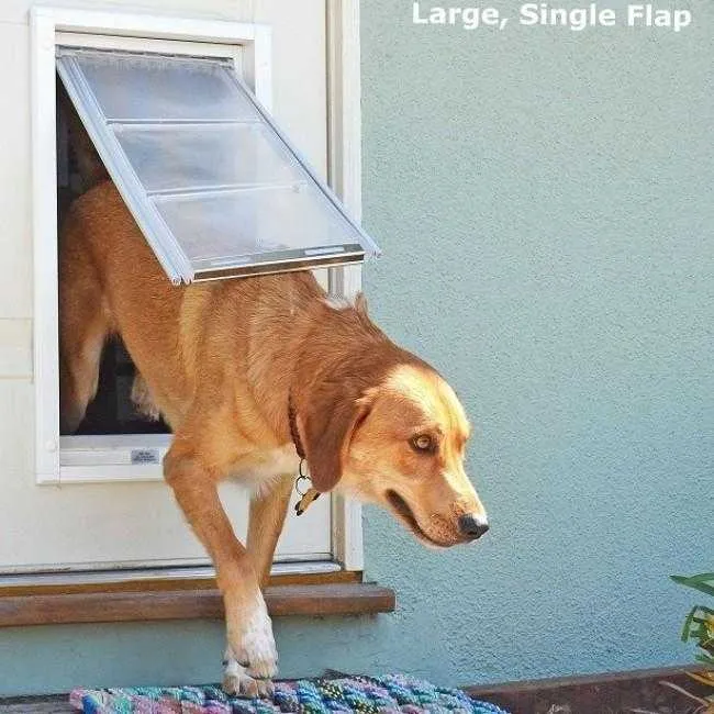 Endura Flap E2 Single Flap Pet Door for Thin Doors