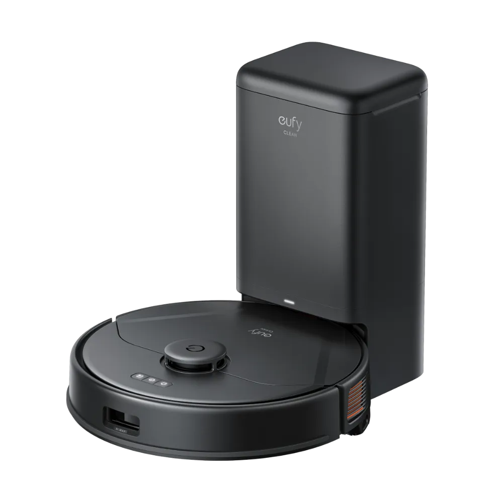 Eufy Clean X8 Pro Robot Vacuum Cleaner with Self-Empty Station - Black | T2276V11