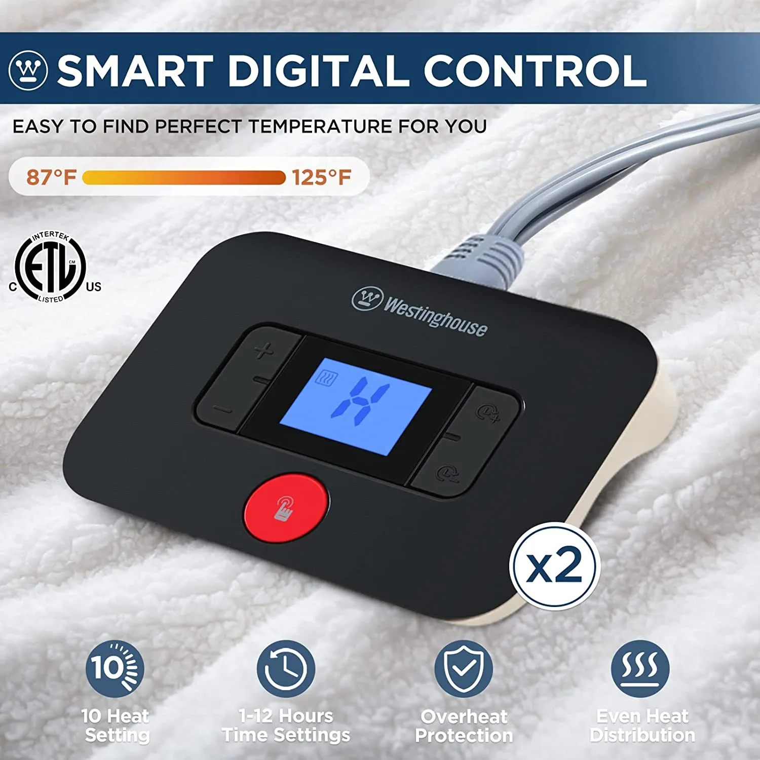Heated Mattress Pad Sherpa