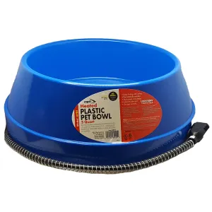 Heated Plastic Pet Bowls