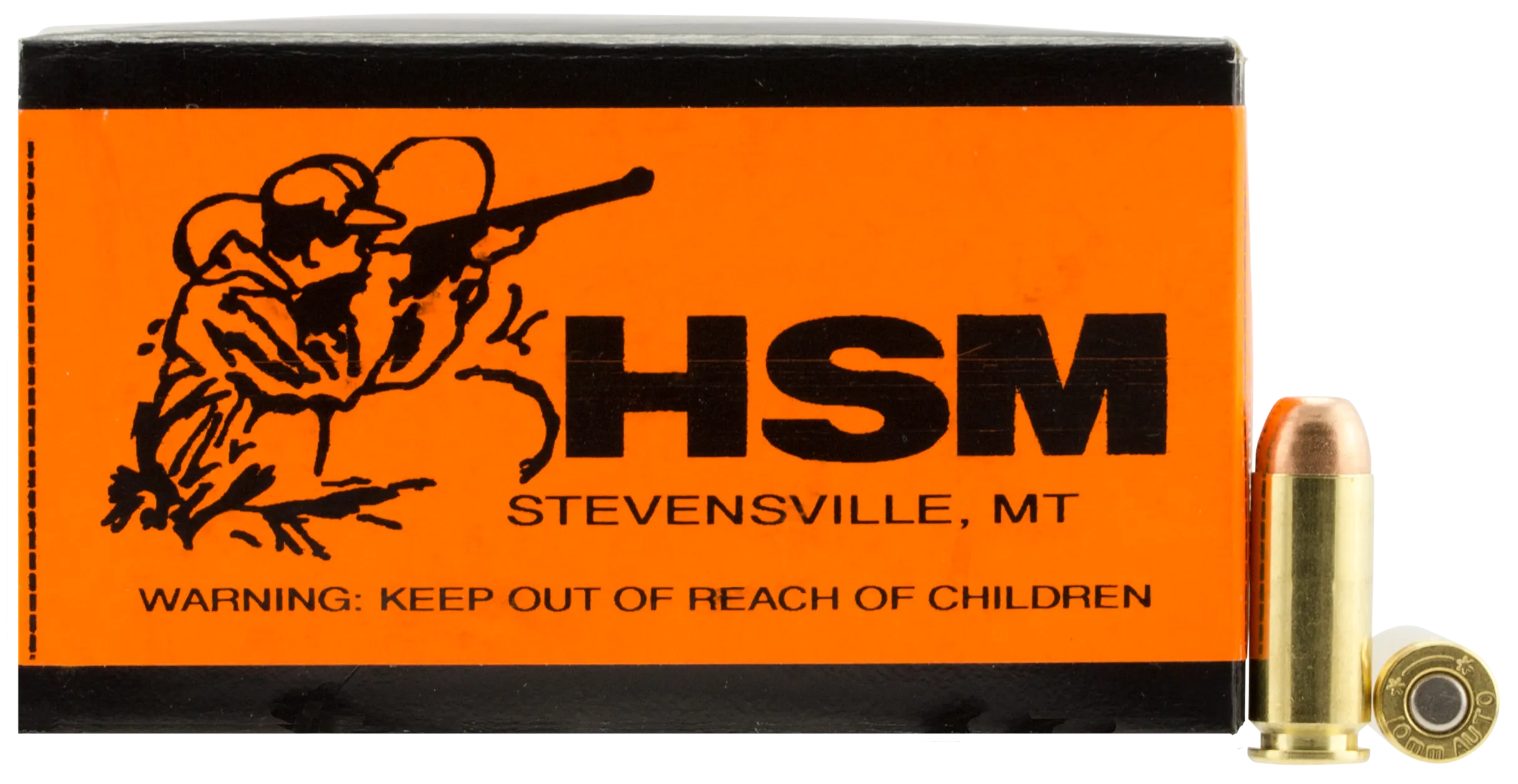 HSM 10MM8N Training 10mm Automatic 200 GR FMJ 50 Bx/ 20 Cs