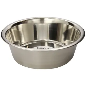 Human Grade Stainless Steel Dog Bowls  - Bergan - Up to 17 cups of Dry Food