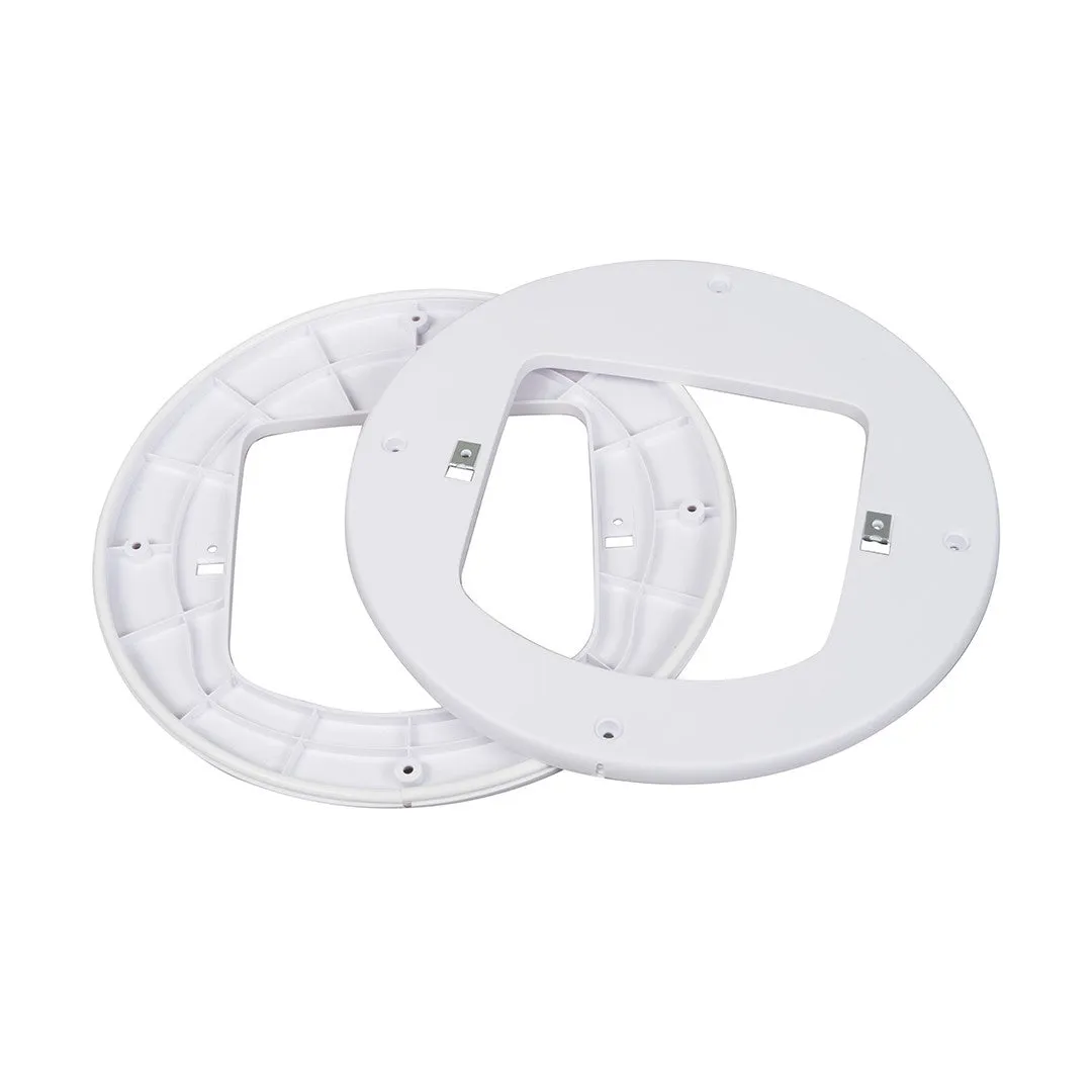 Installation Adaptor for Microchip Cat Flap & Manual-Locking Cat Flap