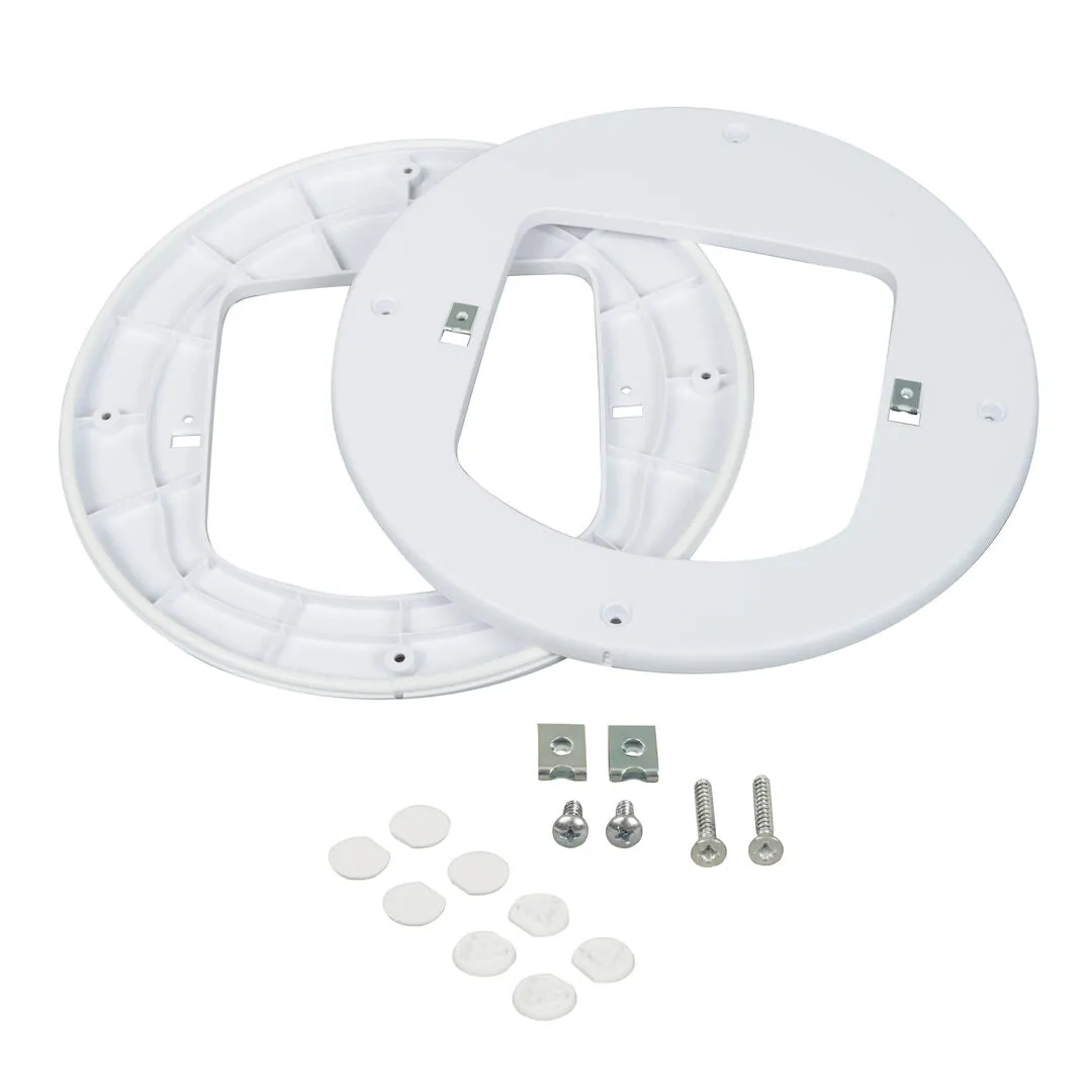 Installation Adaptor for Microchip Cat Flap & Manual-Locking Cat Flap