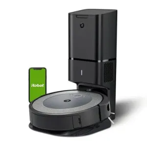 iRobot Roomba i3  Wi-Fi Connected Self-Emptying Robot Vacuum - Black – 3550