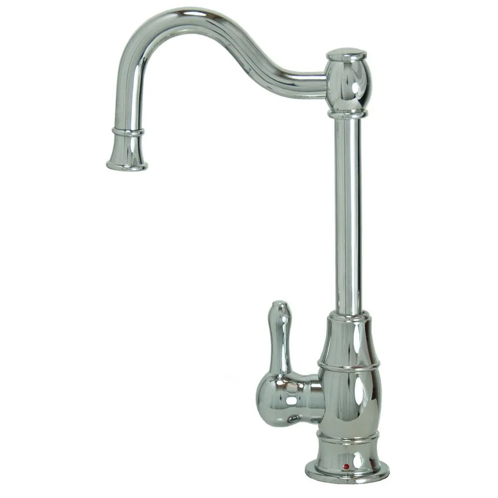 Mountain Plumbing MT1870-NL Francis Anthony Collection Hot Water Faucet w/Traditional Double Curved Body & Curved Handle