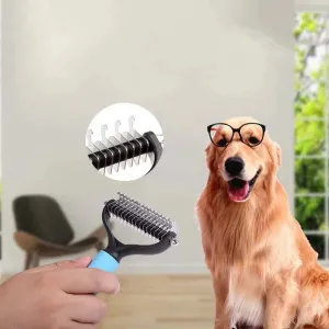 Multi-Purpose Pet Grooming Comb for Dogs and Cats