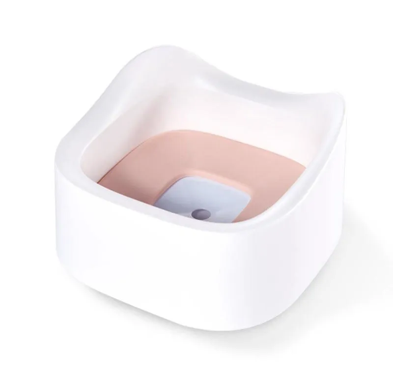 Non-wet mouth dog cat pet floating water bowl