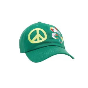 Obey We Care Alot Strapback Hat - Deep Green