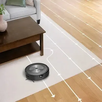 Open Box - iRobot Roomba j7  Wi-Fi Connected Self-Emptying Robot Vacuum - Black - 7550