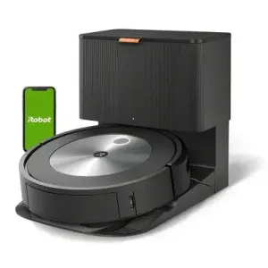 Open Box - iRobot Roomba j7  Wi-Fi Connected Self-Emptying Robot Vacuum - Black - 7550