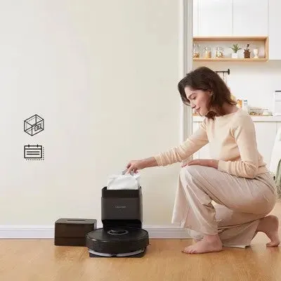 Open Box - Roborock Q7 Max  Robot Vacuum and Mop with Auto-Empty Dock Pure App-Controlled Mopping