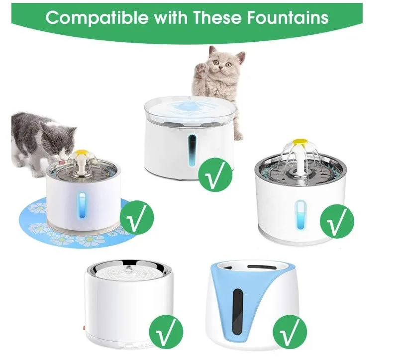 Pet Electric Water Dispenser Filter 4pk
