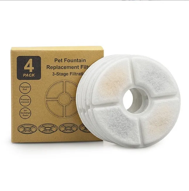 Pet Electric Water Dispenser Filter 4pk