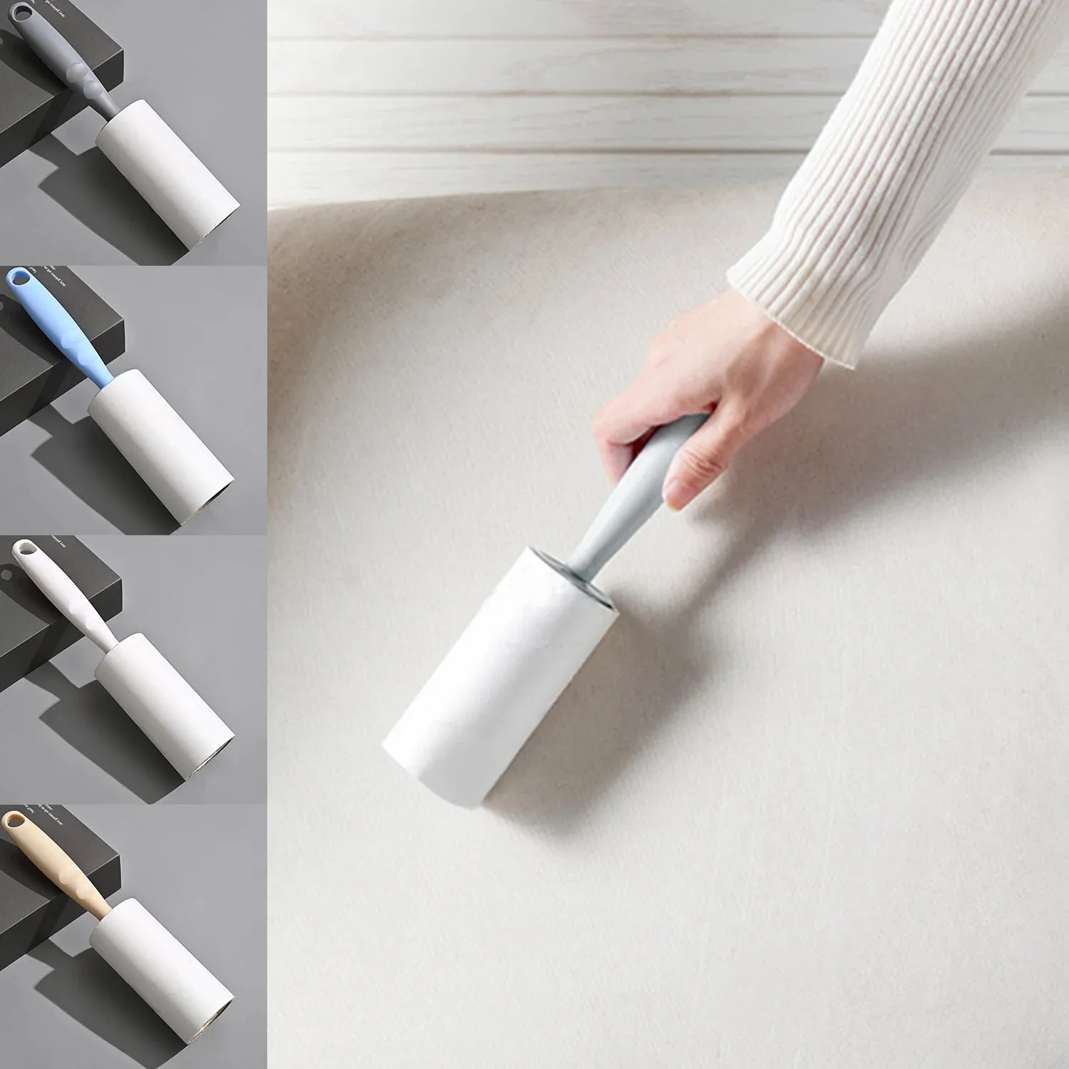 Pet Hair and Lint Remover Roller with Refills