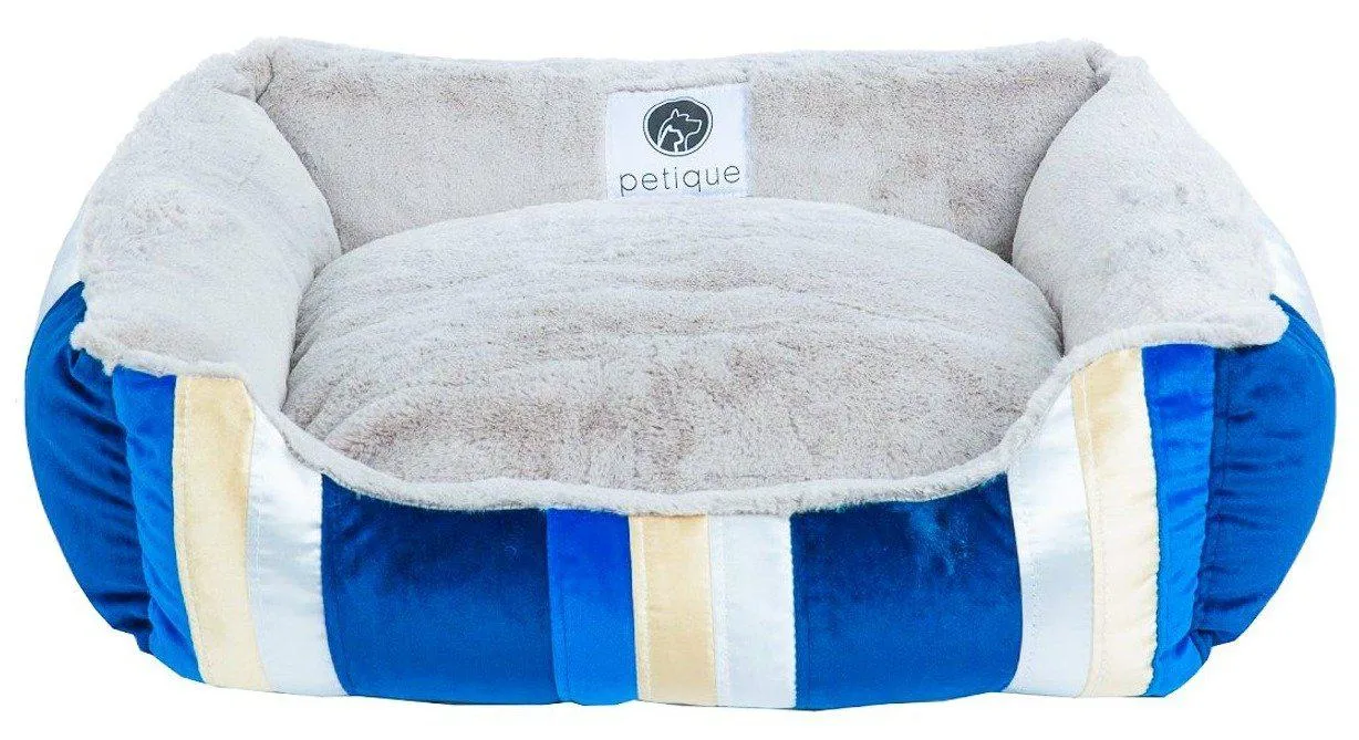 Petique Golden Waves Reversible Pet Bed