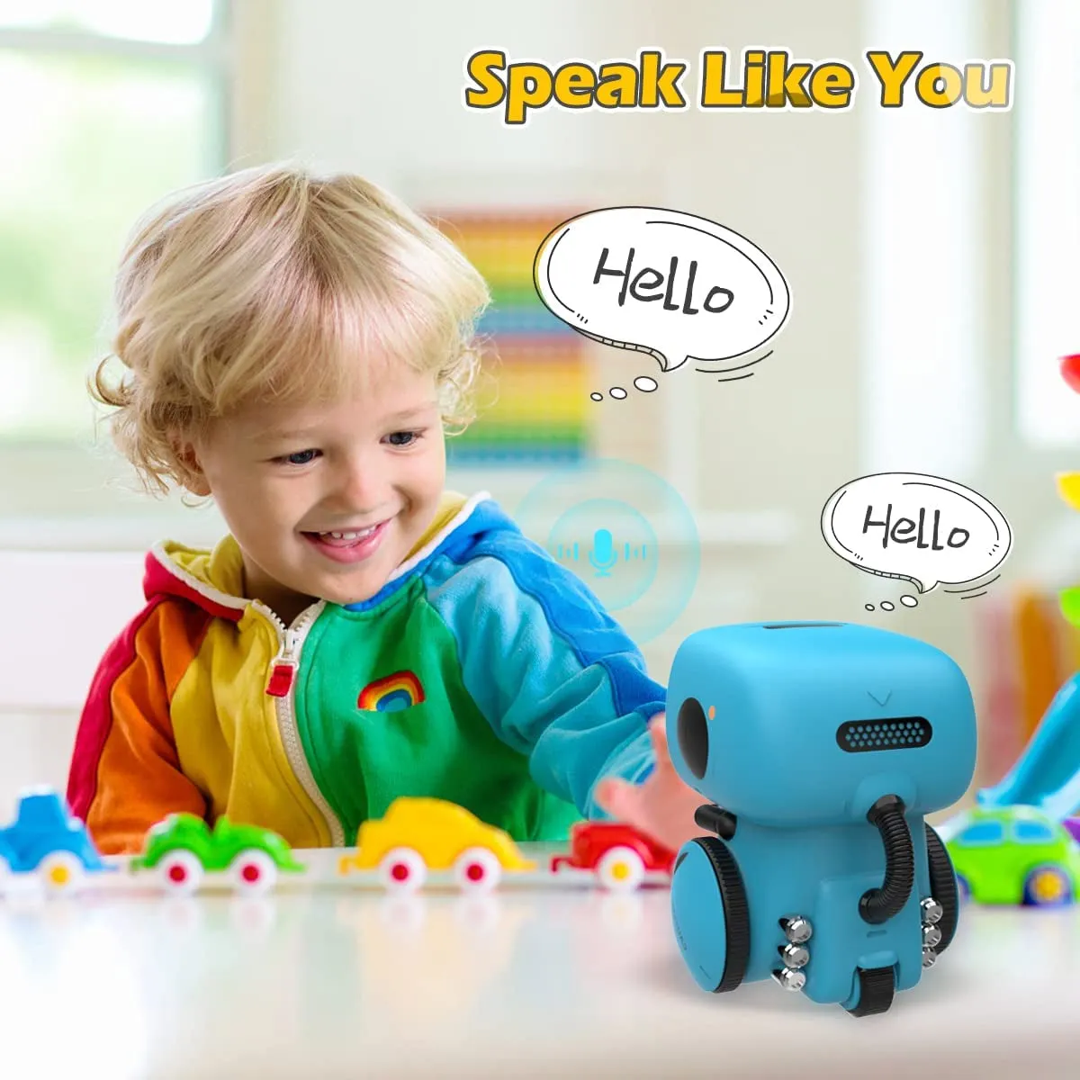 Robots for Kids, Interactive Robot Toy for 3-8 Year Old Boys&Girls