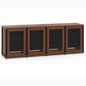 Salamander Designs Synergy Model 347 A/V Cabinet - Cherry w/ Black Posts