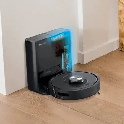 Shark AI Robot Vacuum Matrix Clean Self Empty Home Mapping Multi-Surface Brushroll - RV2310AE