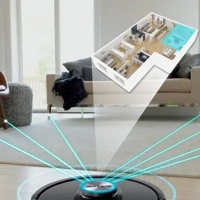 Shark AI Robot Vacuum Matrix Clean Self Empty Home Mapping Multi-Surface Brushroll - RV2310AE