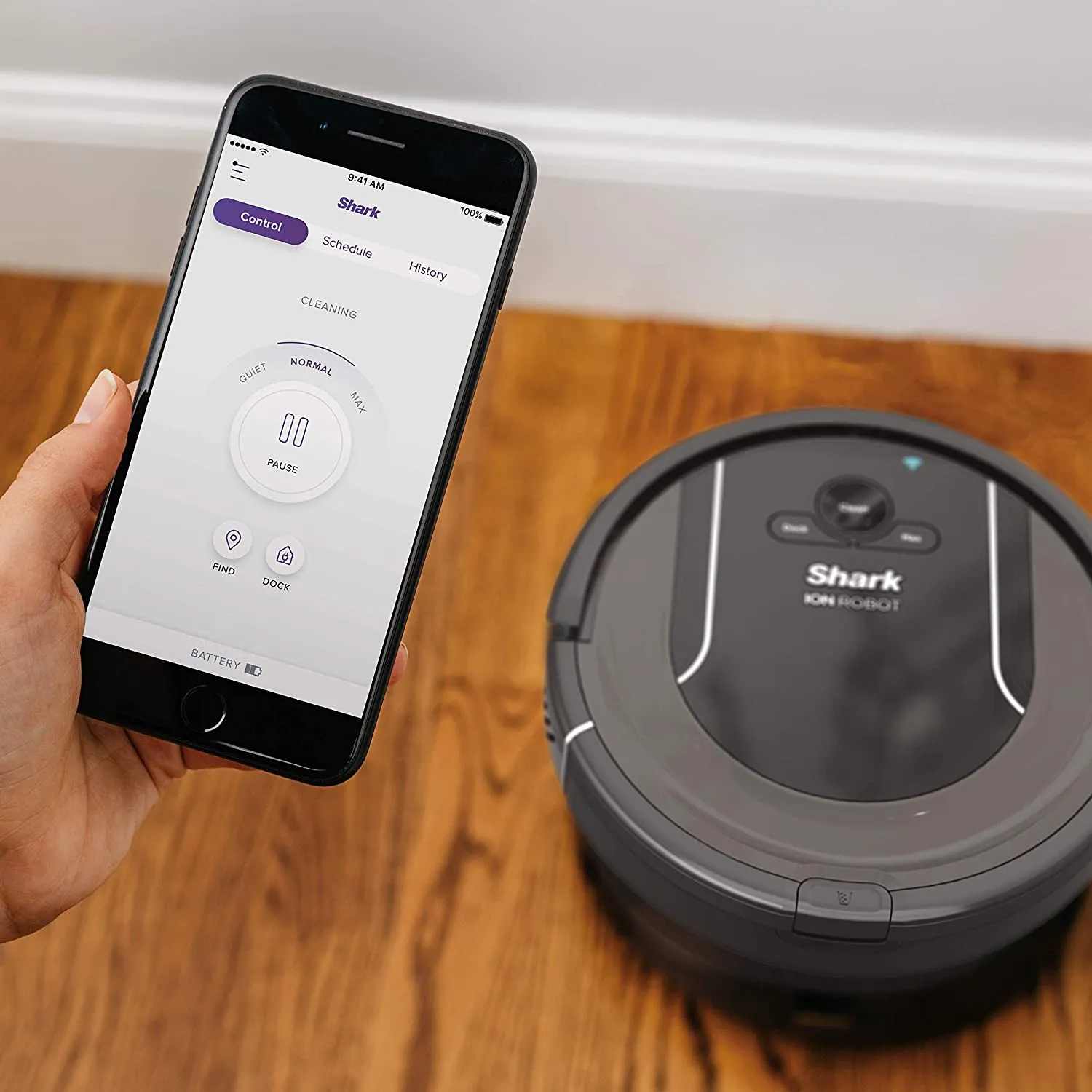 SHARK ION Robotic Vacuum R85 WiFi (Refurbished)