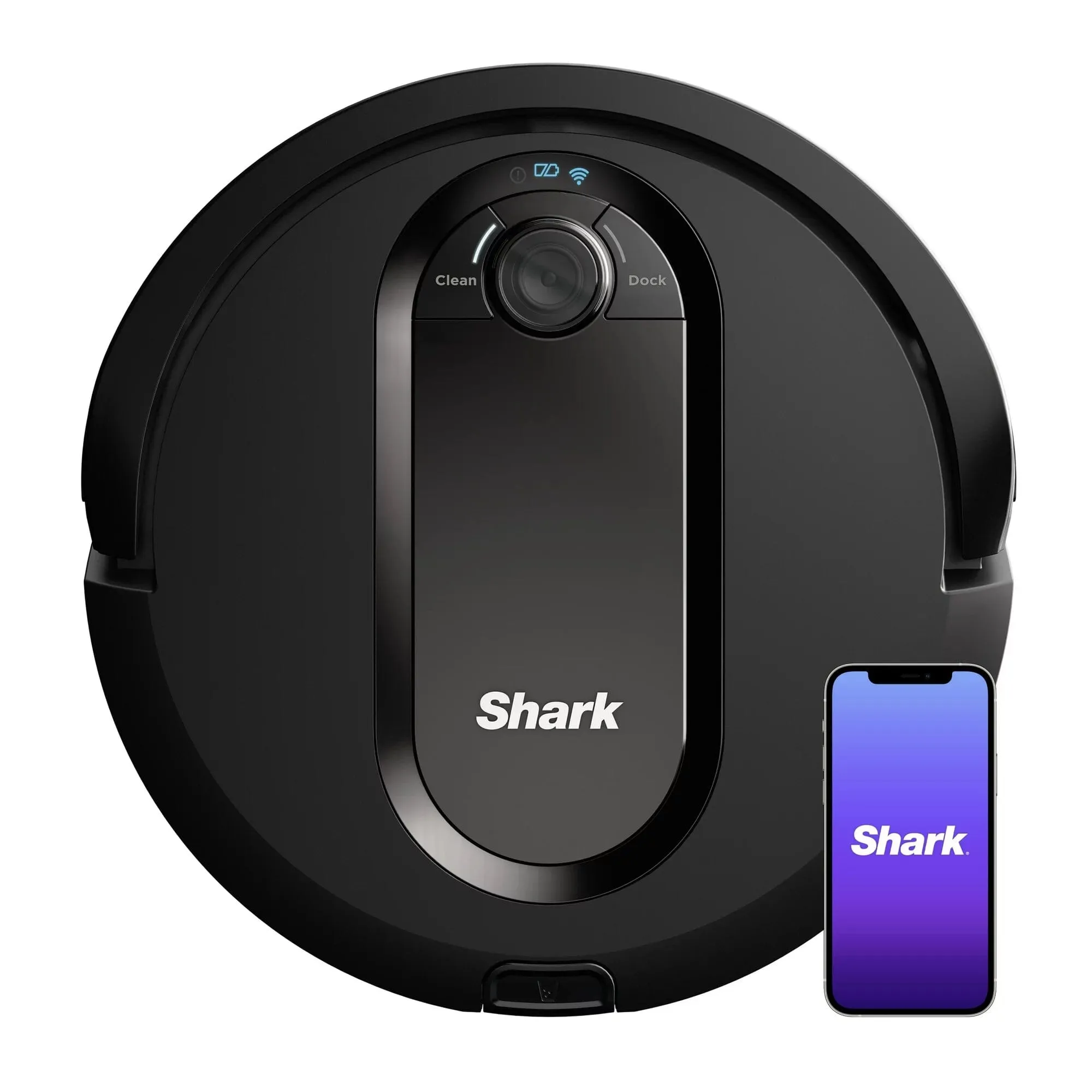 Shark RV990 EZ Robot Vacuum with Row-by-Row Cleaning and Powerful Suction (Refurbished)