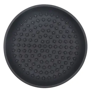 Talking Dog Club Lickables Licking Bowls for Dogs and Cats (Black)