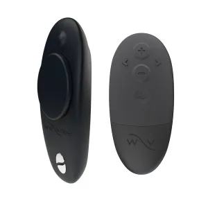 We-Vibe Moxie  Wearable Hands-Free Remote-Controlled Magnetic Panty Vibrator - Black