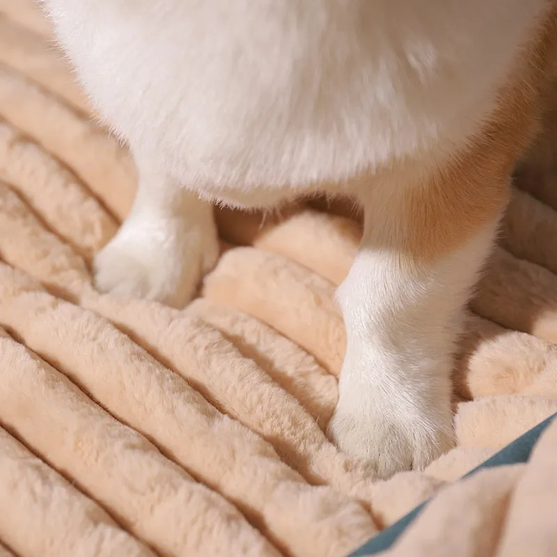 Winter Padded Cushion For Small Big Dogs Sleeping Beds