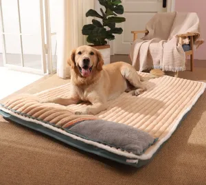 Winter Padded Cushion For Small Big Dogs Sleeping Beds